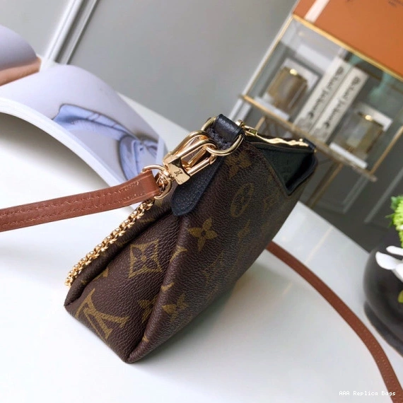 Aaa replica bags Louis PALLAS CLUTCH Vuitton 0824